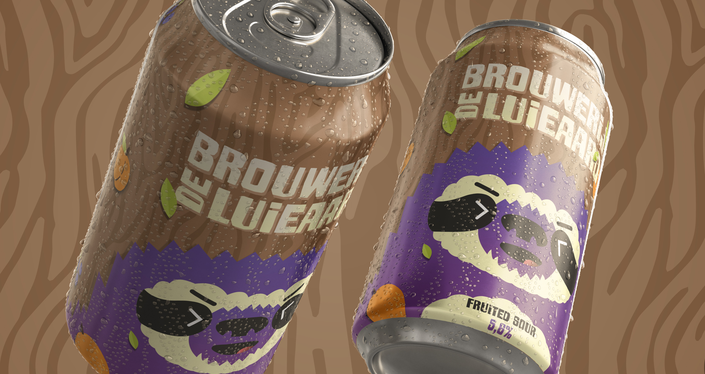 De Luieaard – cans