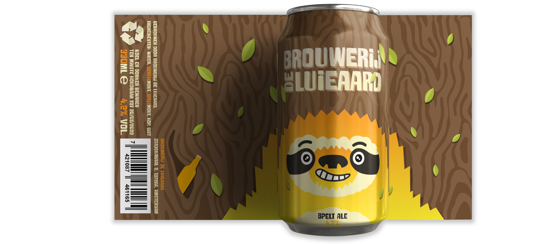 De Luieaard – spelt